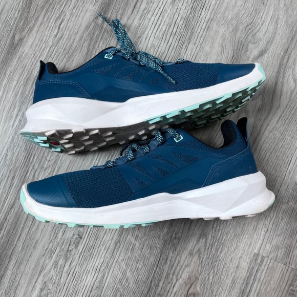 Salomon Womens Patrol Hiking Sneaker Size 9 Blue Outdoor Hike Running Shoe - Picture 8 of 12